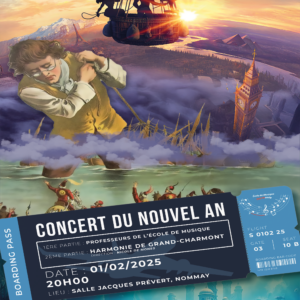 affiche concert du nouvel an NOMMAY